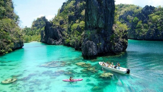 [필리핀여행][필리핀정보] 팔라완 지역 - 엘리도 지역의 푸른 바다